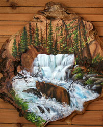 Grizzly Bear on Maple