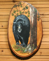 Black Bear on Popple
